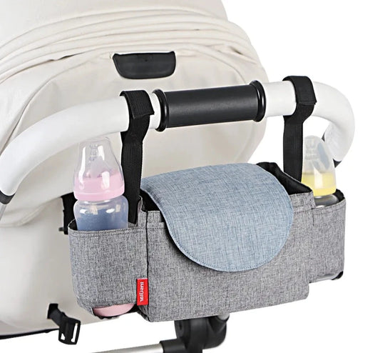 Detachable stroller storage bag