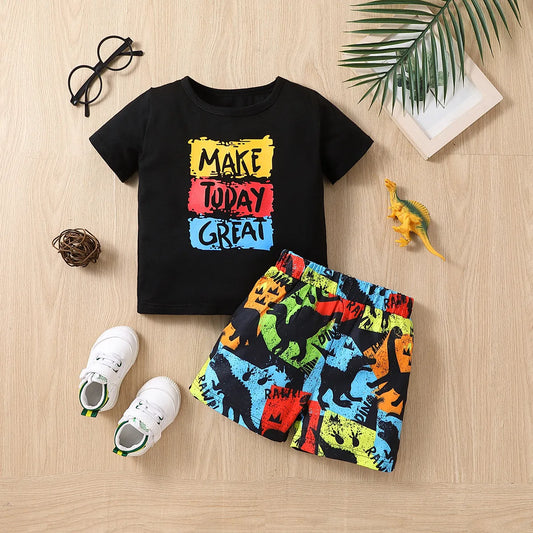 2PC baby boys summer outfit