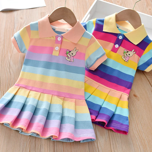 Girls polo shirt dress