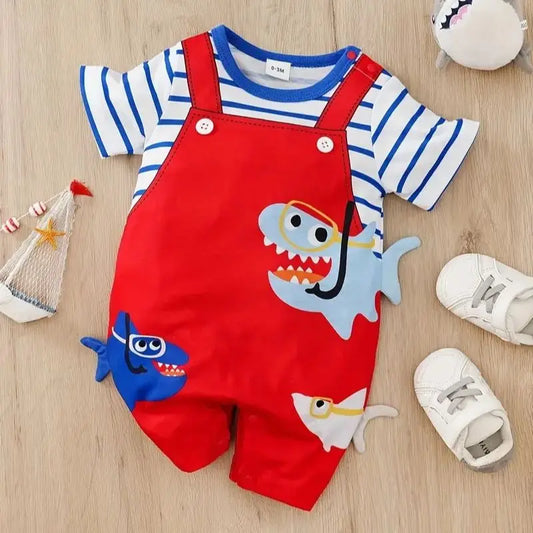Baby boy shark outfit