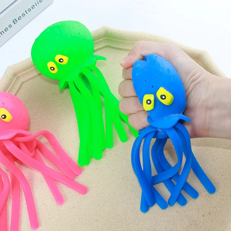 water absorbent toy octopus