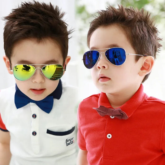 Kids aviator sunglasses